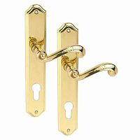 Ручки на планке TUPAI Carla 704-85 золото полированное